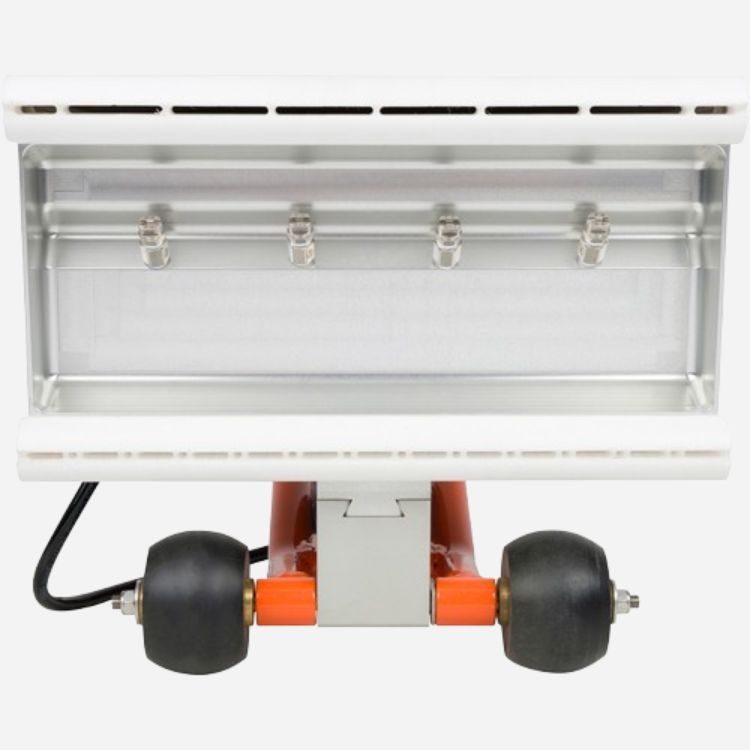 VPRO GEMINI dual extraction head with PTFE glides and four jets