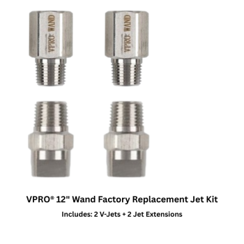 VPRO 12" Wand Factory Replacement Jet Kit