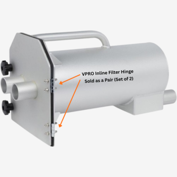 VPRO V2 Inline Filter Replacement Aluminum Hinge – Includes Screws